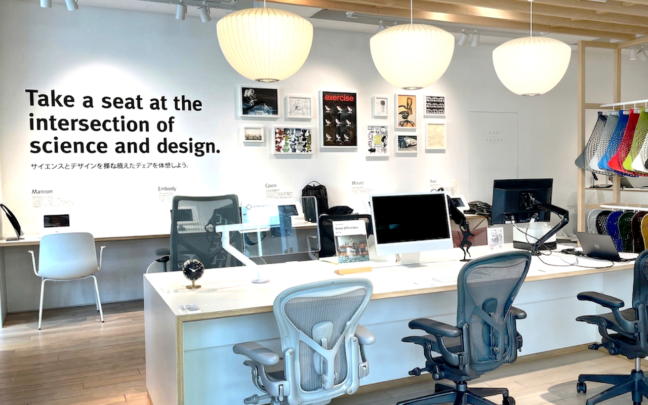 ハーマンミラー（Herman Miller）社様　ショールム見学