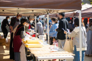 髙翔＆二子山部屋力士とのおもちつき